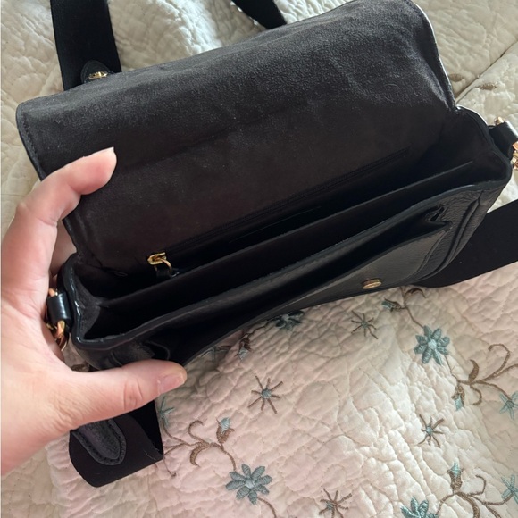 Coach Black Leather Crossbody Bag - Picture 4 of 5